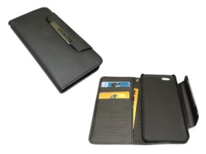 Sandberg Flip wallet iPhone 6 Blackskin